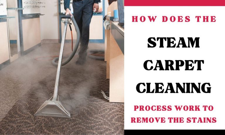 How Does The Steam Carpet Cleaning Process Work To Remove The Stains